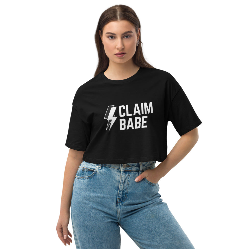 Claim Babe Crop Top T-Shirt