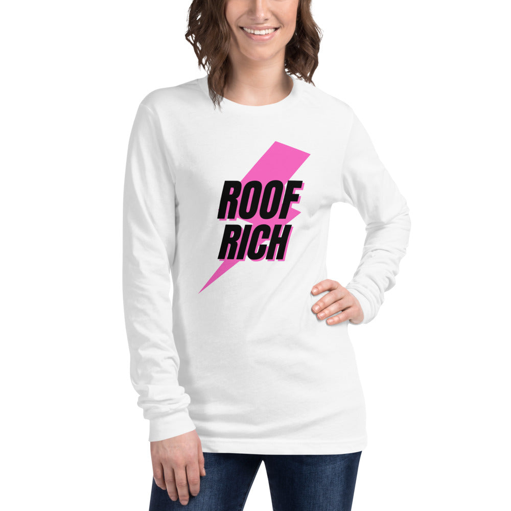 Women's Roof Rich Lightning Bolt Long-sleeve T-shirt