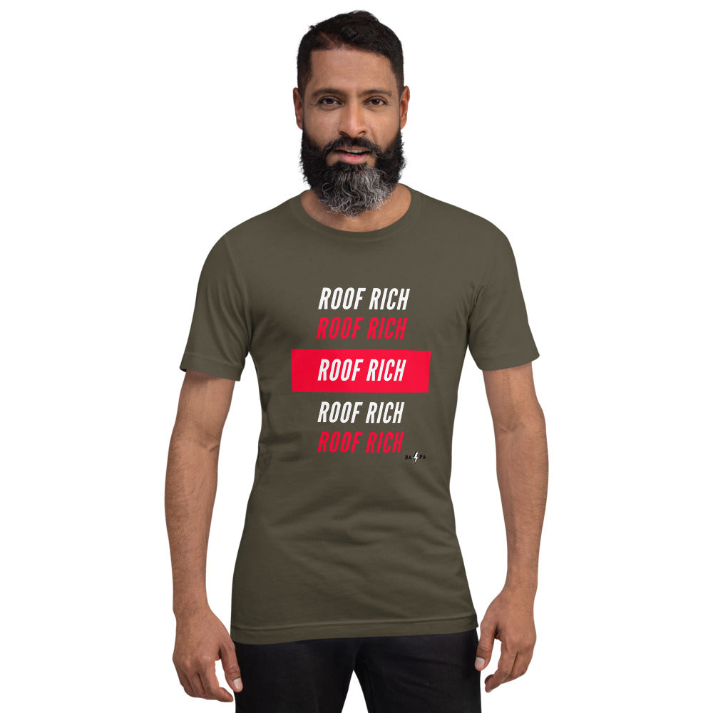 Short Sleeve Roof Rich Men's T-Shirt